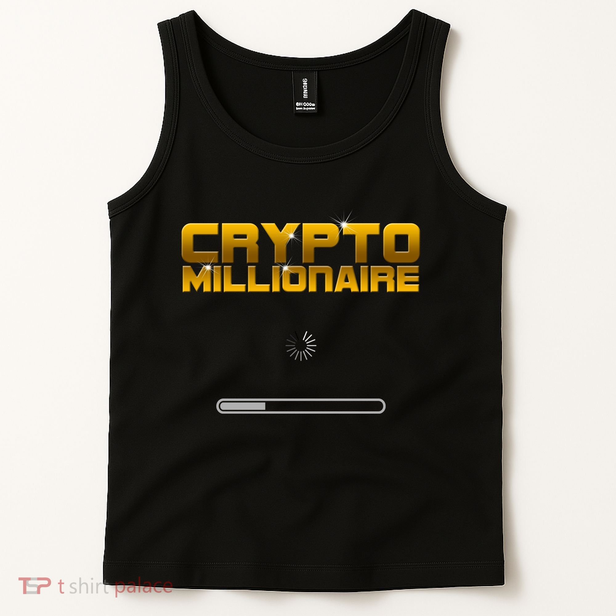 Crypto Millionaire Loading Tank Top