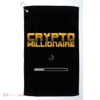 Crypto Millionaire Loading Golf Towel thumb 0