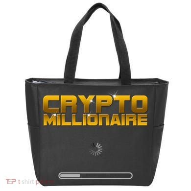 Crypto Millionaire Loading Tote Bag
