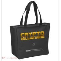 Crypto Millionaire Loading Tote Bag thumb 2