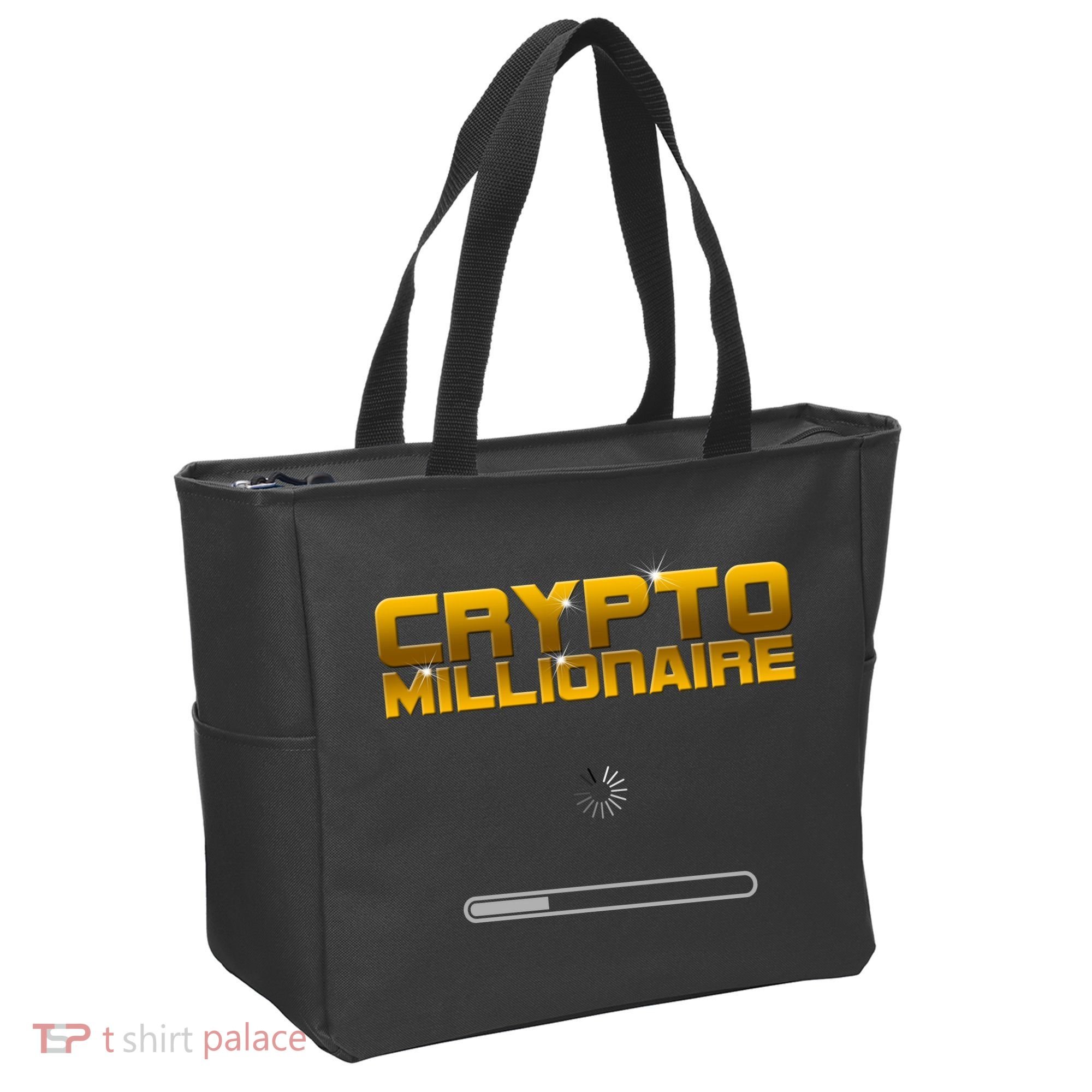 Crypto Millionaire Loading Tote Bag