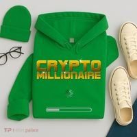 Crypto Millionaire Loading Hoodie thumb 4