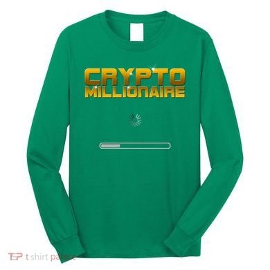 Crypto Millionaire Loading Long Sleeve Shirt
