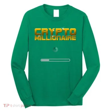 Crypto Millionaire Loading Long Sleeve Shirt