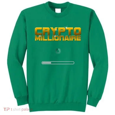 Crypto Millionaire Loading Sweatshirt