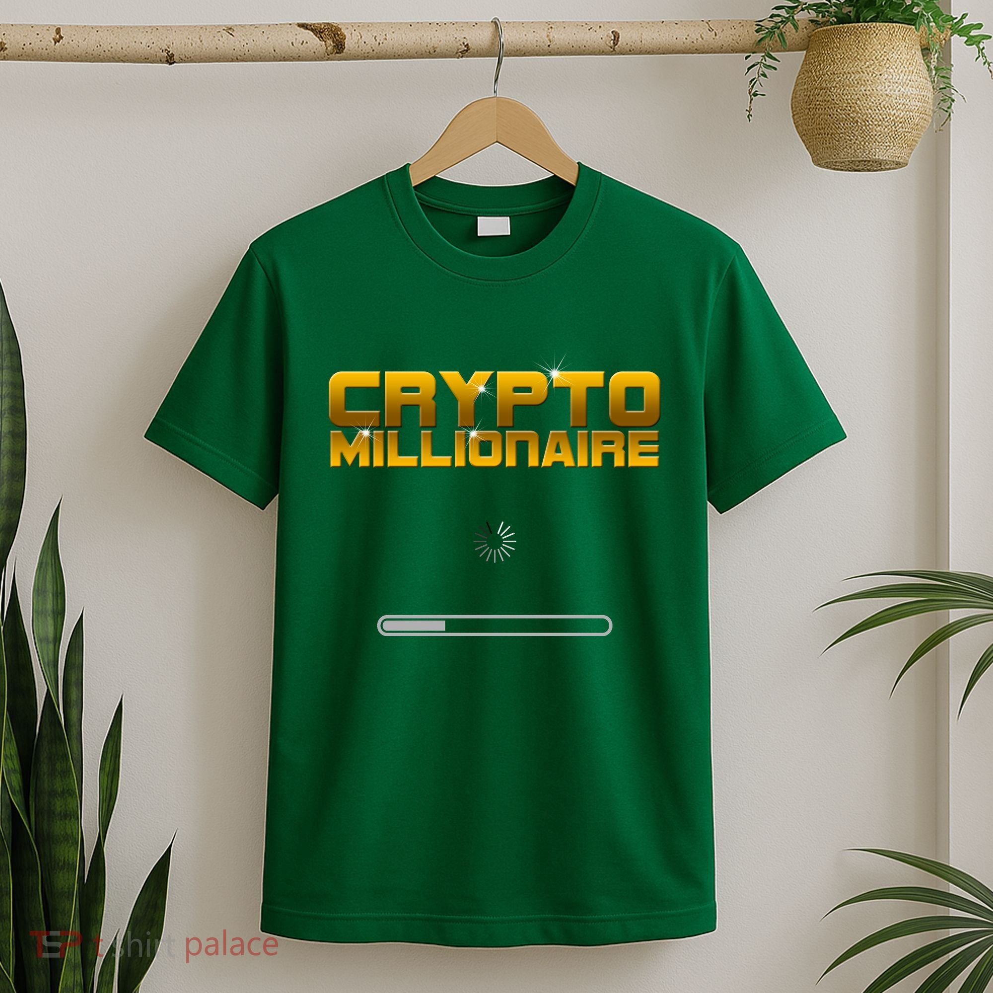 Crypto Millionaire Loading T-Shirt