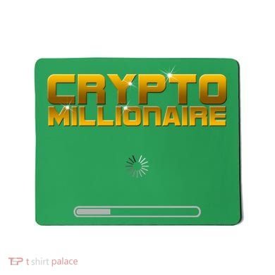 Crypto Millionaire Loading Mousepad