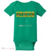 Crypto Millionaire Loading Baby Bodysuit thumb 0