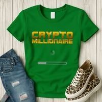 Crypto Millionaire Loading Women's T-Shirt thumb 3