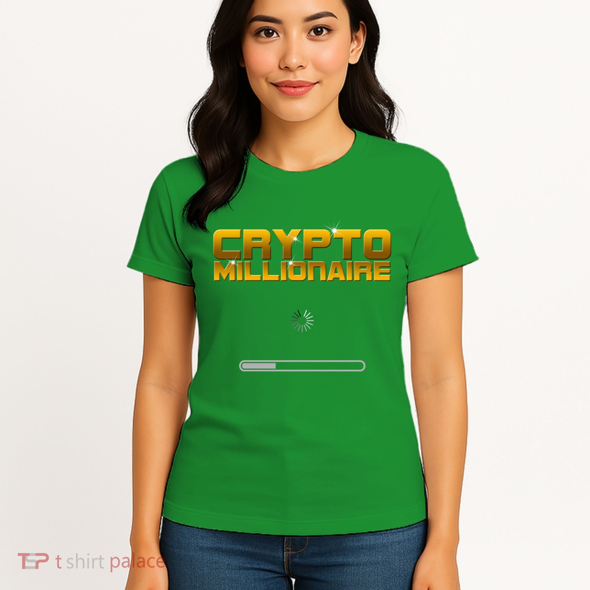 Crypto Millionaire Loading Women's T-Shirt