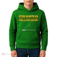 Crypto Millionaire Loading Kids Hoodie thumb 4