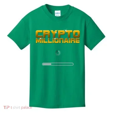 Crypto Millionaire Loading Kids T-Shirt
