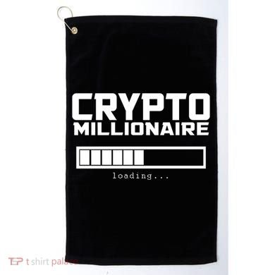 Cyrpto Millionaire Loading Golf Towel