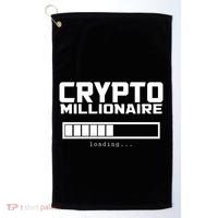 Cyrpto Millionaire Loading Golf Towel thumb 0