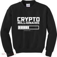 Cyrpto Millionaire Loading Kids Sweatshirt thumb 0