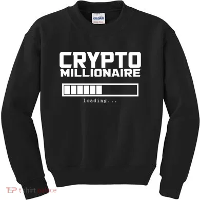 Cyrpto Millionaire Loading Kids Sweatshirt