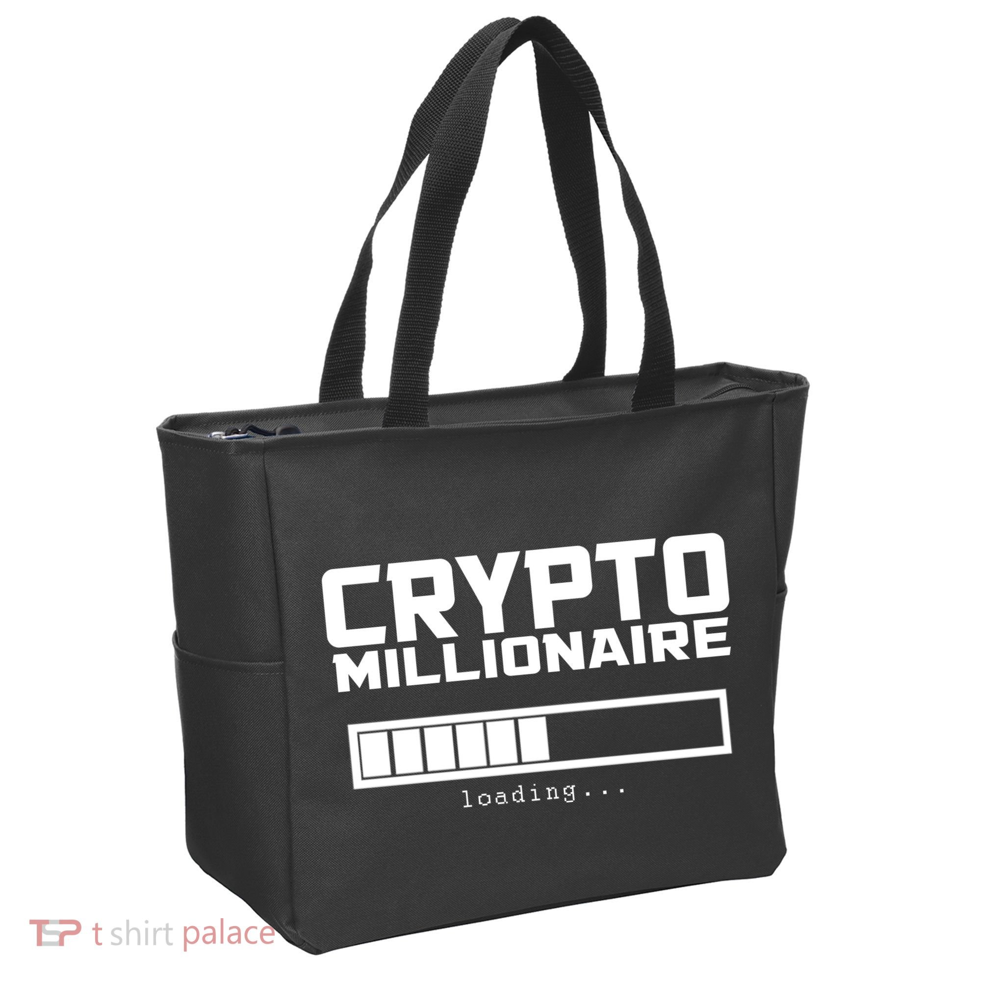 Cyrpto Millionaire Loading Tote Bag