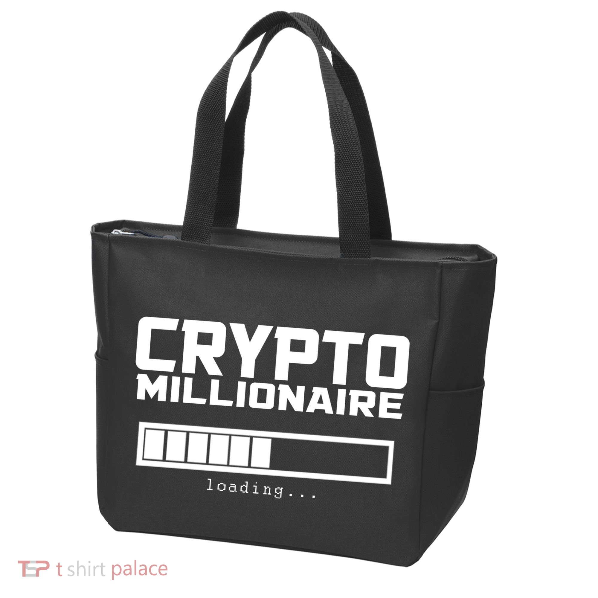 Cyrpto Millionaire Loading Tote Bag