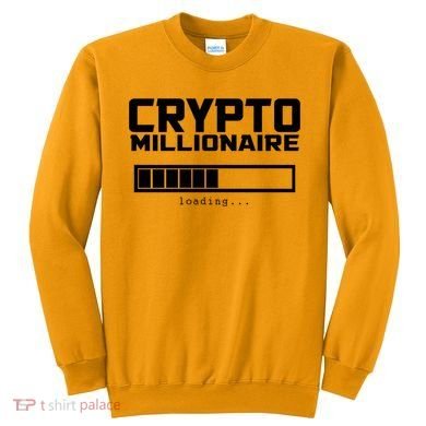 Cyrpto Millionaire Loading Sweatshirt
