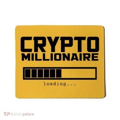 Cyrpto Millionaire Loading Mousepad