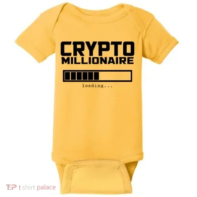 Cyrpto Millionaire Loading Baby Bodysuit