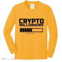 Cyrpto Millionaire Loading Kids Long Sleeve Shirt thumb 0