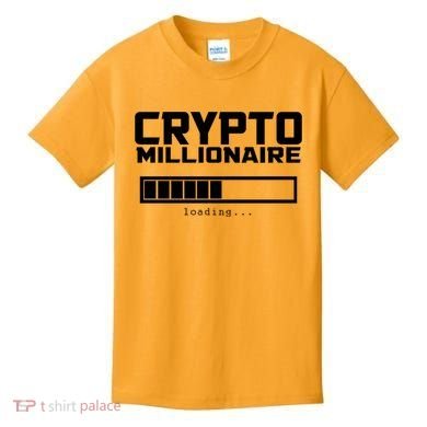 Cyrpto Millionaire Loading Kids T-Shirt