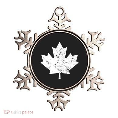 Canada Maple Leaf Flag Vintage Red White Canada Day Tank Top Ornament