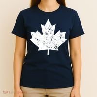 Canada Maple Leaf Flag Vintage Red White Canada Day Tank Top T-Shirt thumb 4