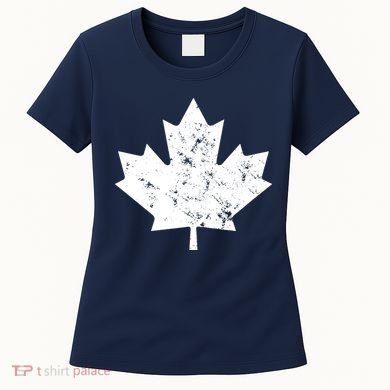 Canada Maple Leaf Flag Vintage Red White Canada Day Tank Top Women's T-Shirt
