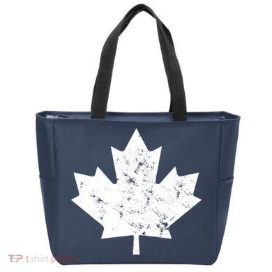 Canada Maple Leaf Flag Vintage Red White Canada Day Tank Top Tote Bag
