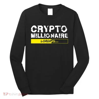 Crypto Millionaire Loading Long Sleeve Shirt