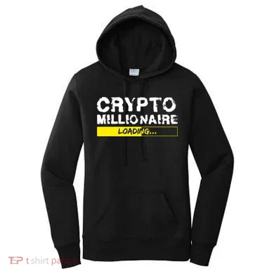 Crypto Millionaire Loading Women's Hoodie
