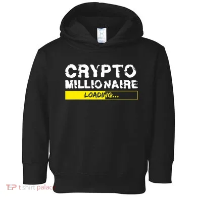 Crypto Millionaire Loading Toddler Hoodie