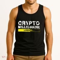 Crypto Millionaire Loading Tank Top thumb 3