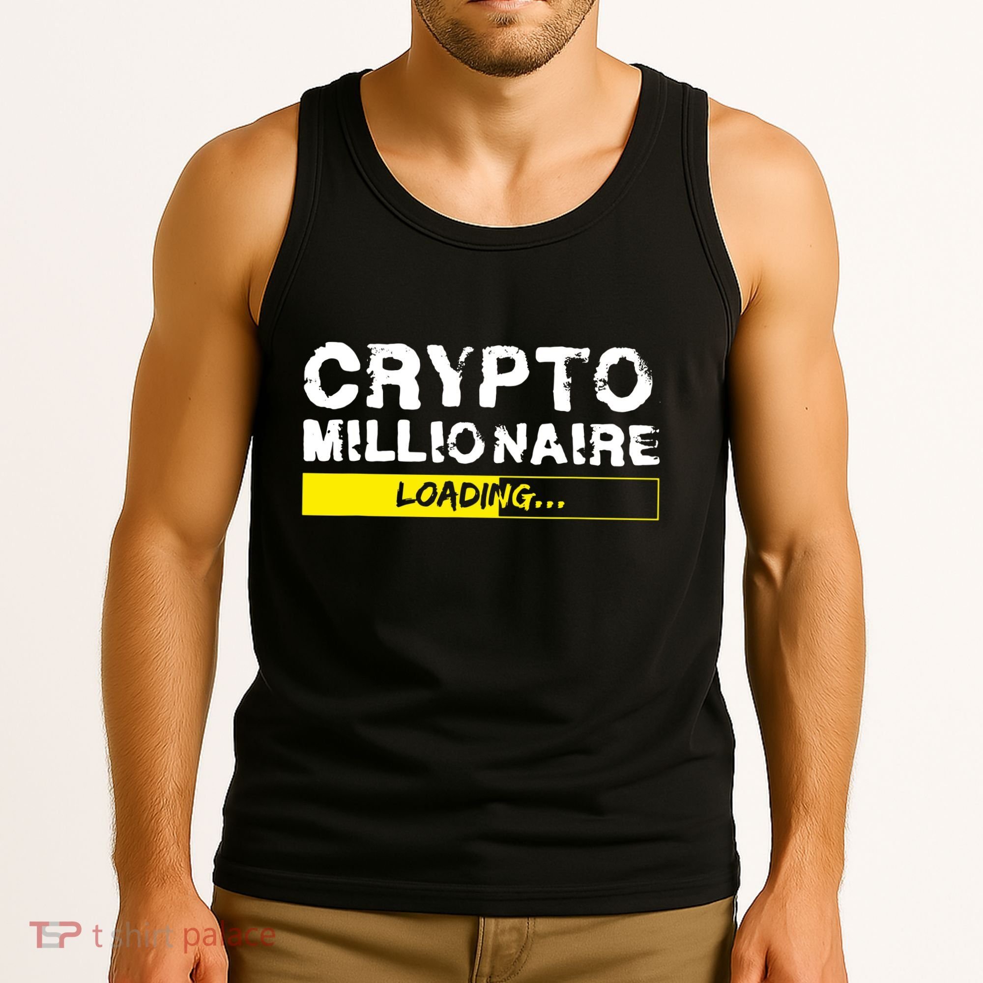 Crypto Millionaire Loading Tank Top