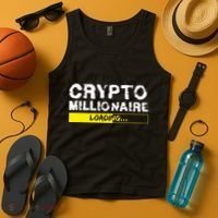 Crypto Millionaire Loading Tank Top thumb 4