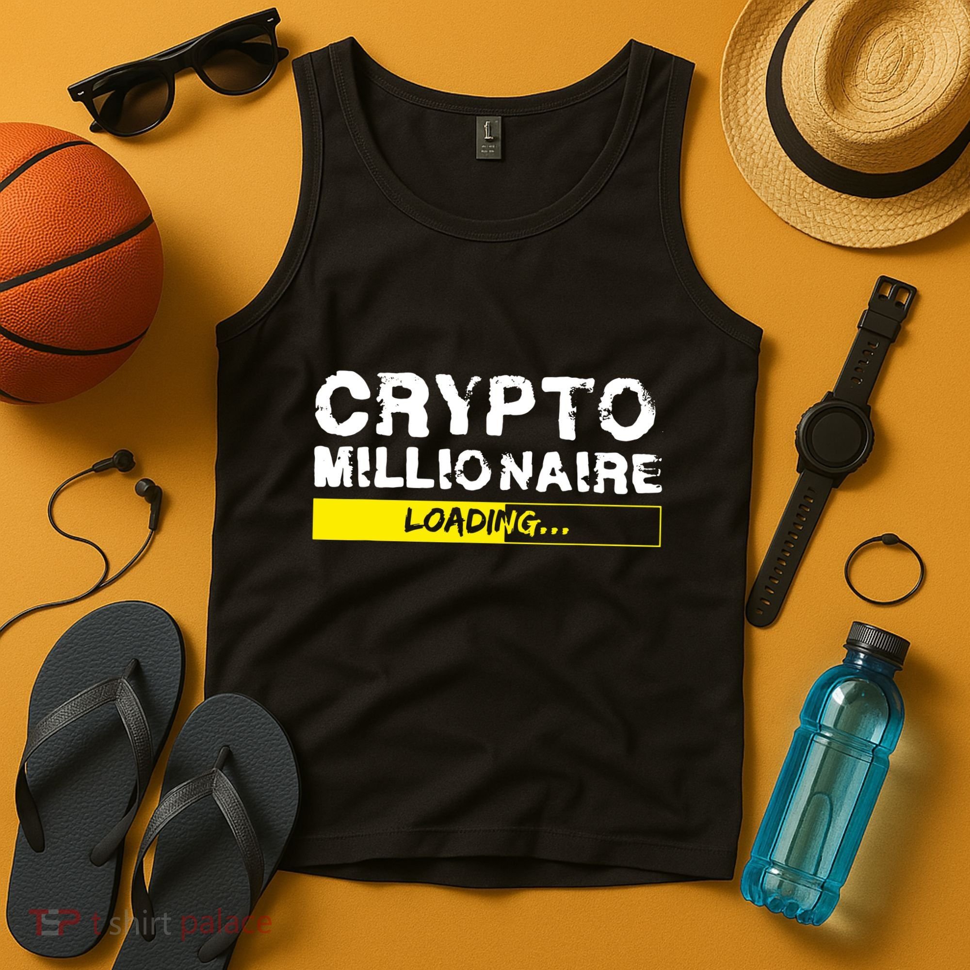 Crypto Millionaire Loading Tank Top