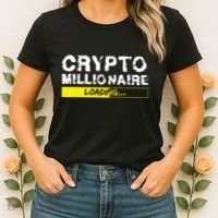 Crypto Millionaire Loading Women's T-Shirt thumb 2