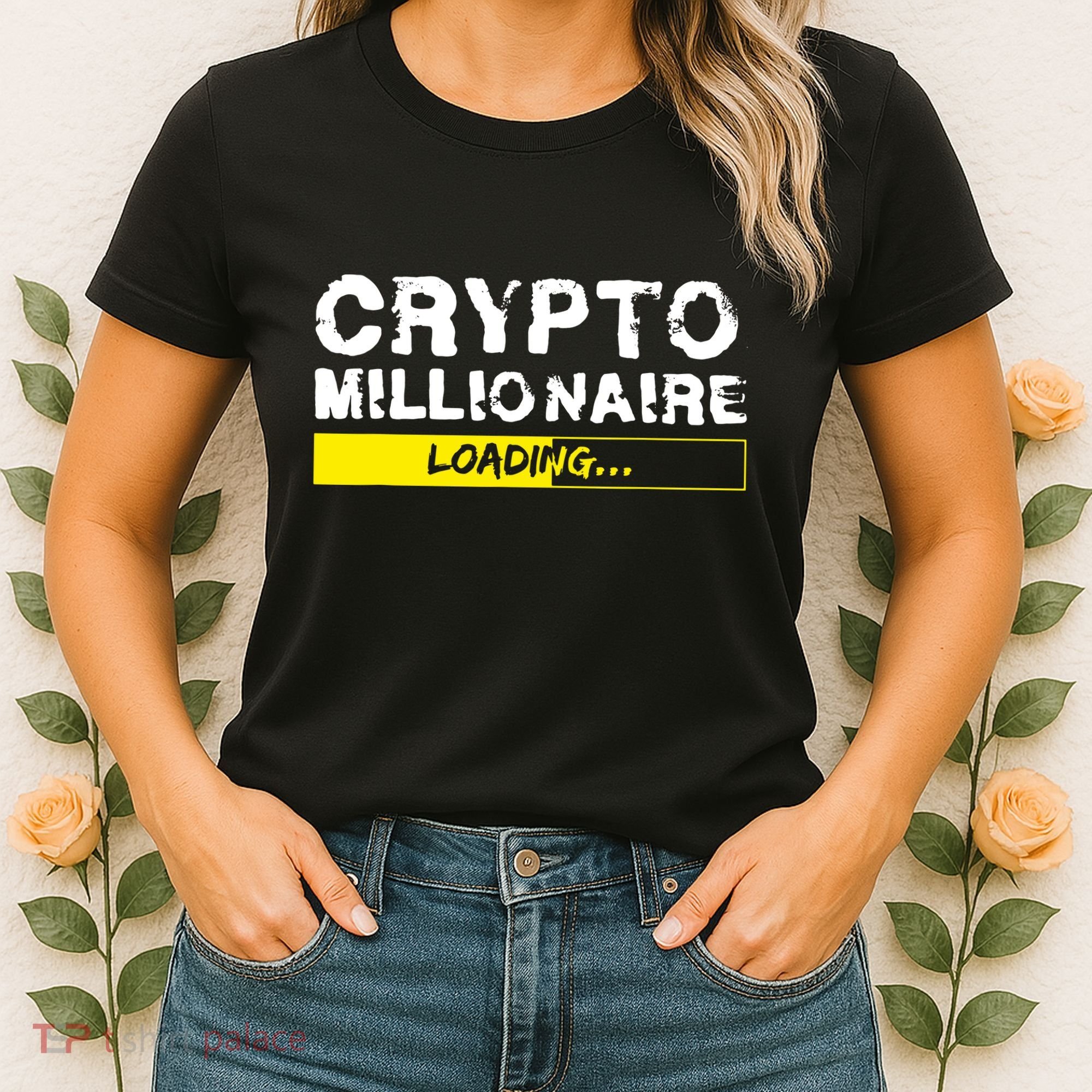 Crypto Millionaire Loading Women's T-Shirt