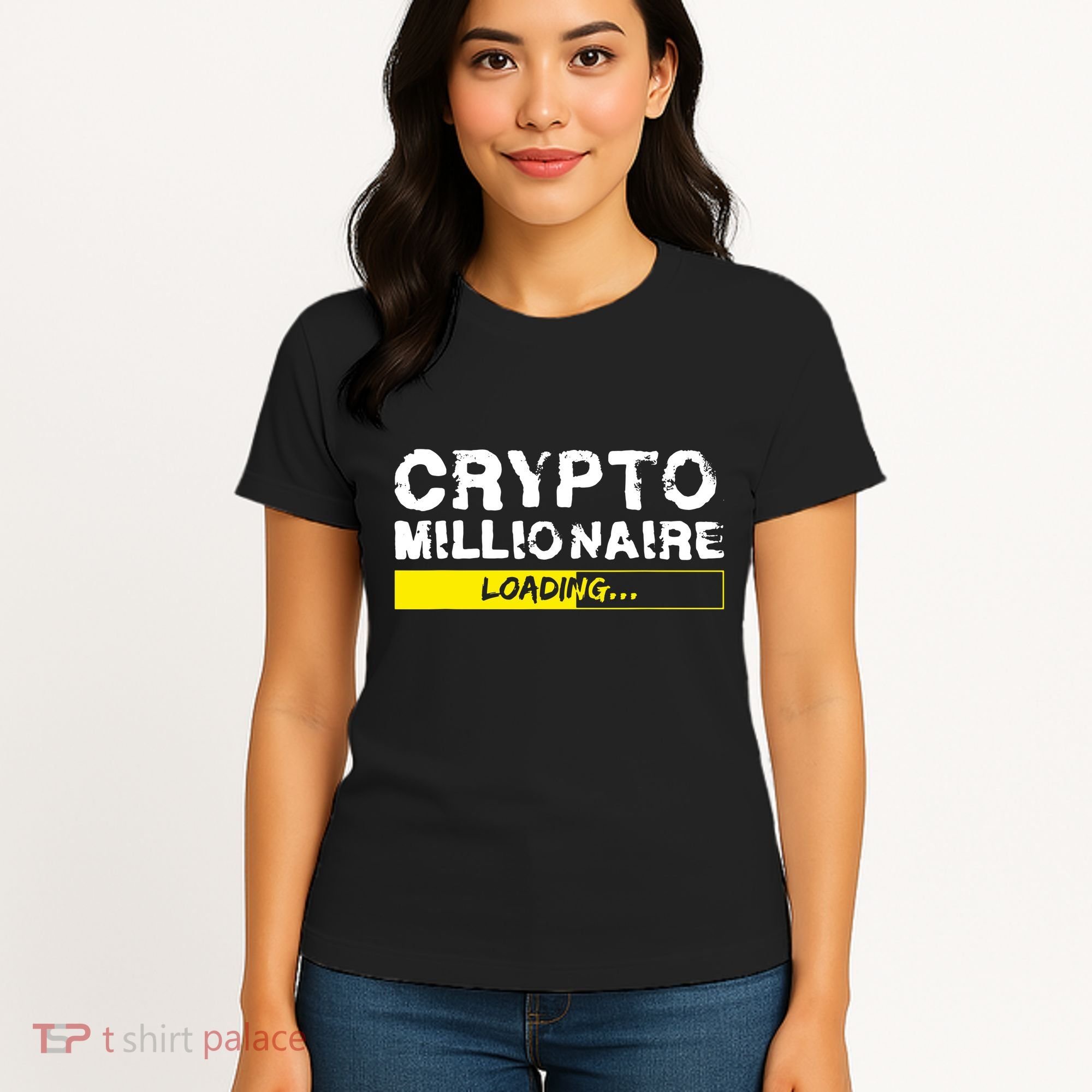 Crypto Millionaire Loading Women's T-Shirt