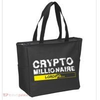 Crypto Millionaire Loading Tote Bag thumb 2