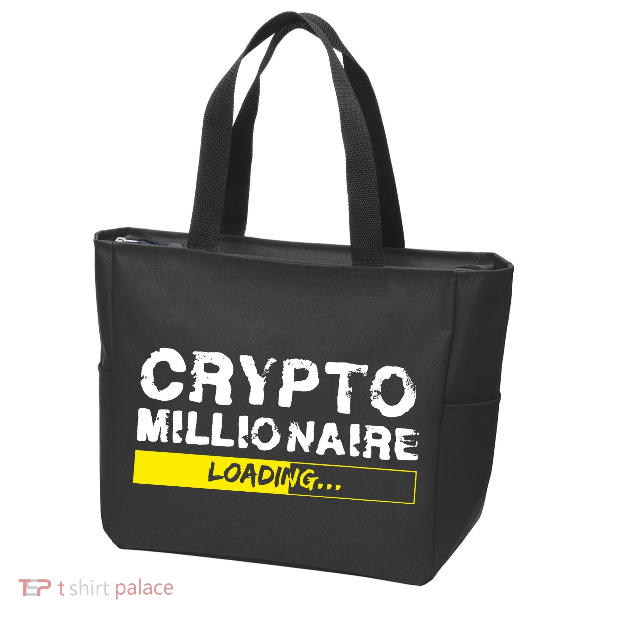 Crypto Millionaire Loading Tote Bag