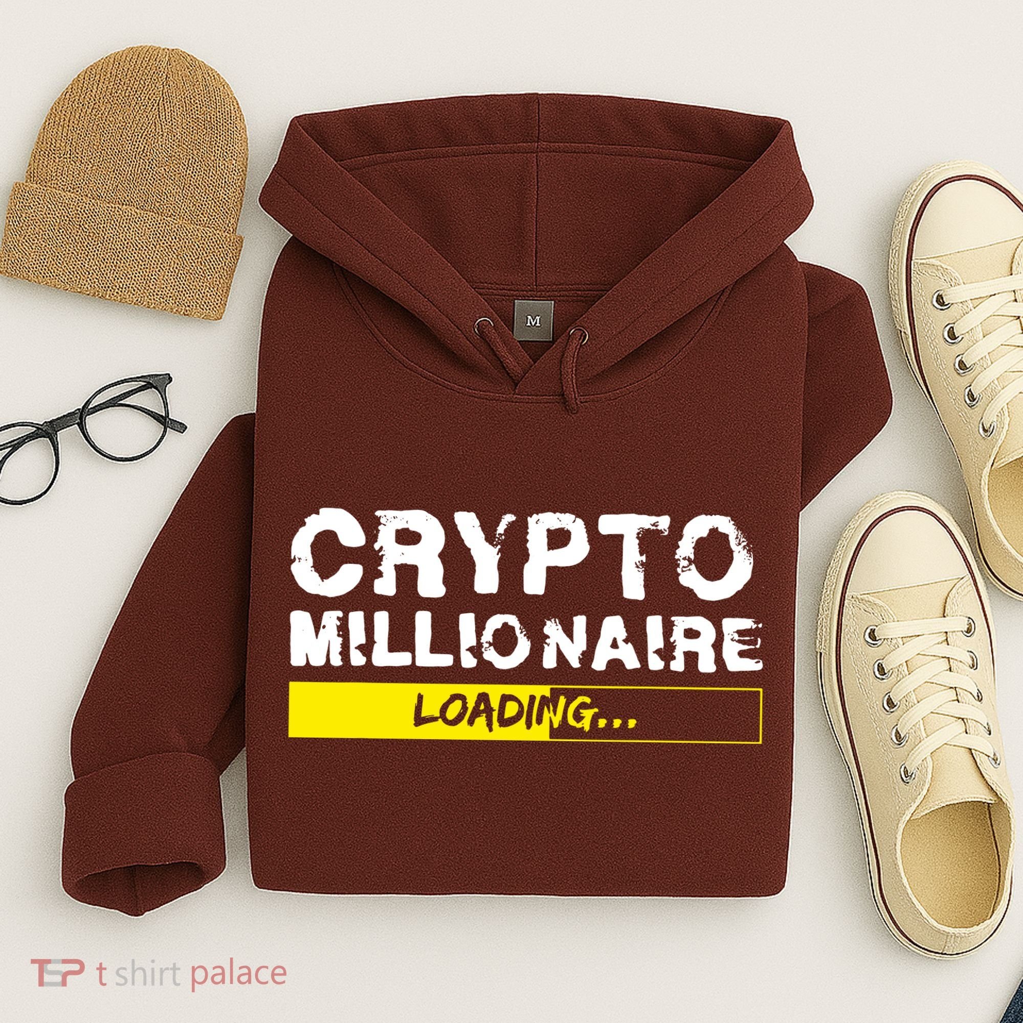 Crypto Millionaire Loading Hoodie