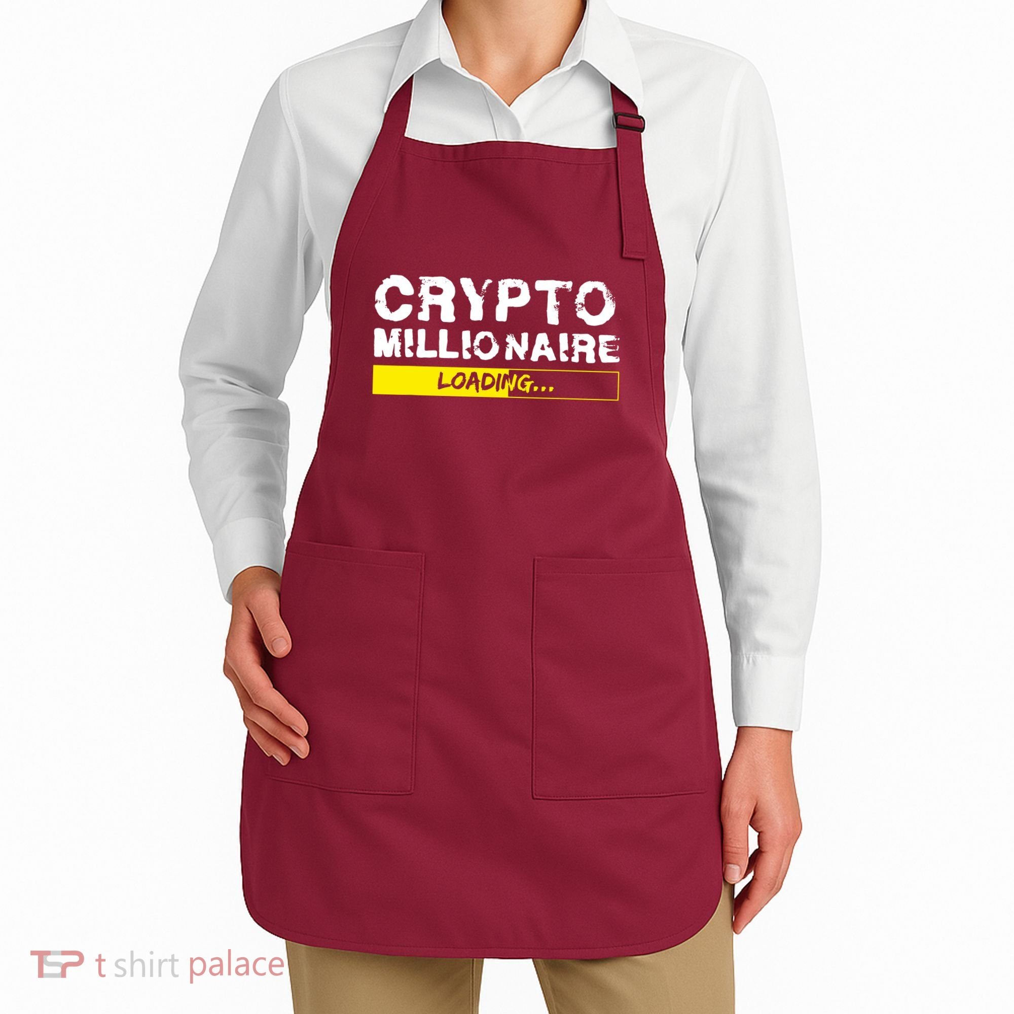 Crypto Millionaire Loading Apron