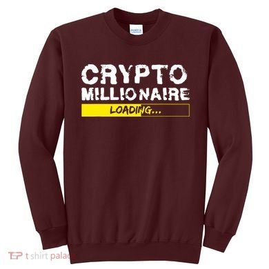 Crypto Millionaire Loading Sweatshirt