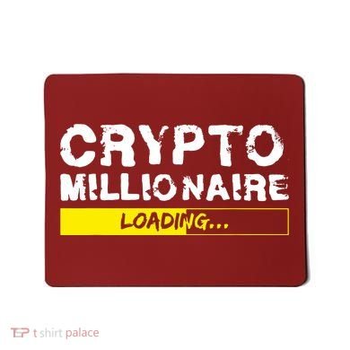 Crypto Millionaire Loading Mousepad