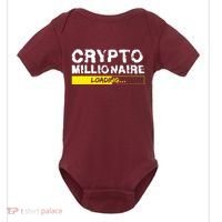 Crypto Millionaire Loading Baby Bodysuit thumb 0