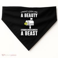 Cute Mail Lady Mail Carrier Postal Worker USA-Made Doggie Bandana thumb 0