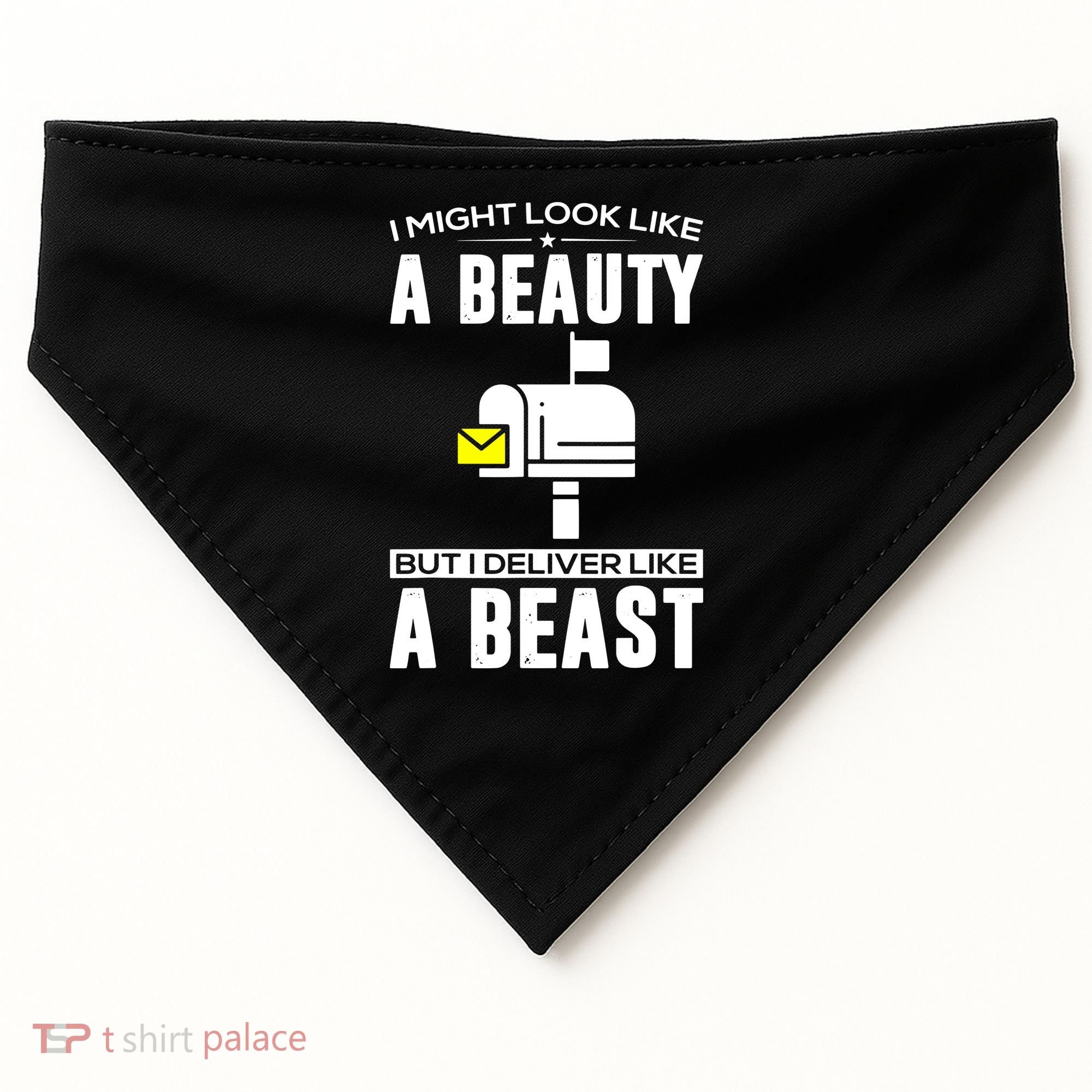 Cute Mail Lady Mail Carrier Postal Worker USA-Made Doggie Bandana